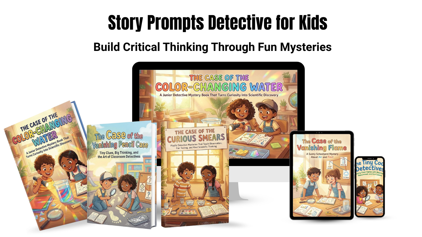 Story Prompts Detective for kids
