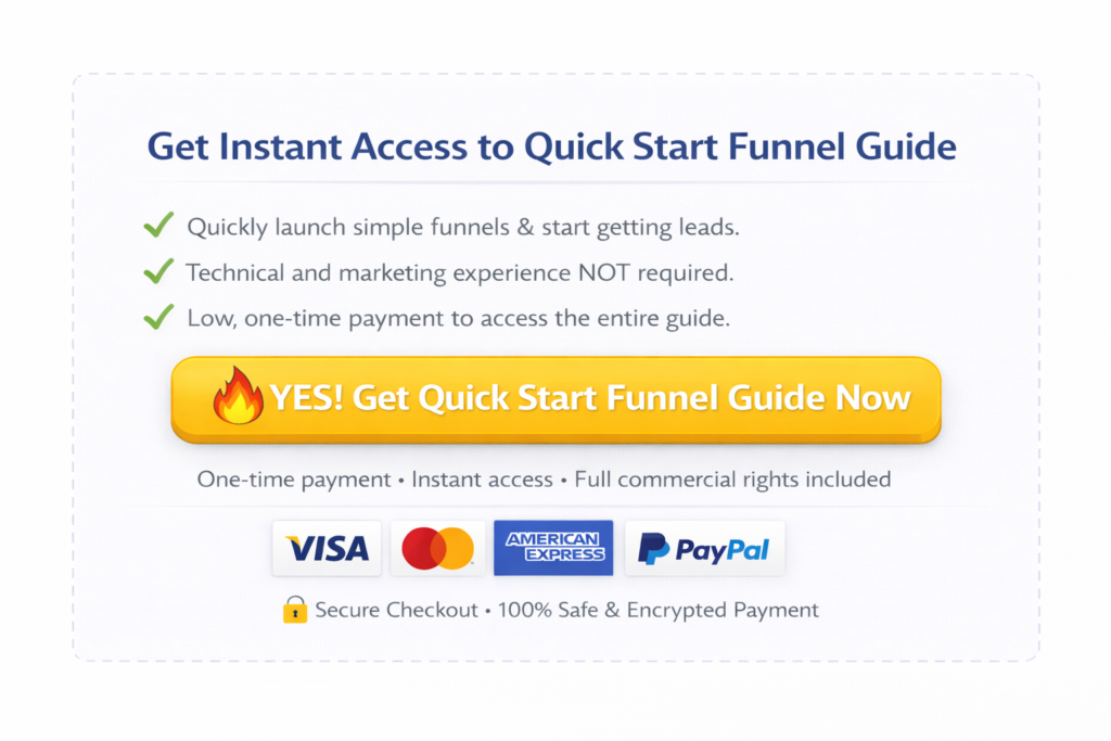 Quick Start Funnel Guide