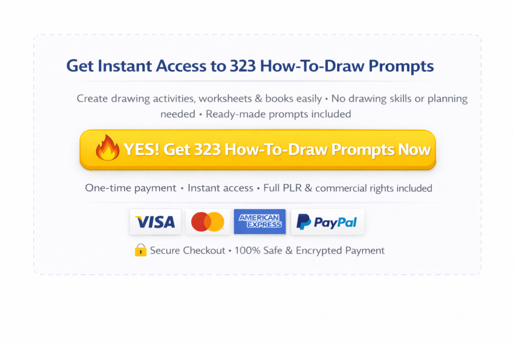 323 Hot to Draw Prompts