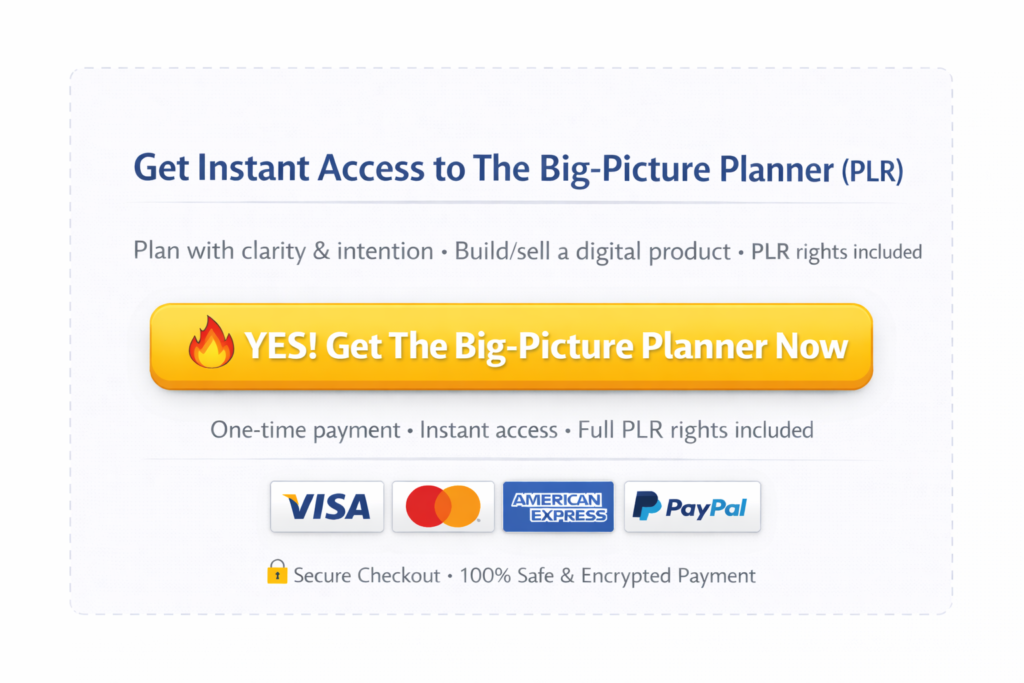 The big picture planner