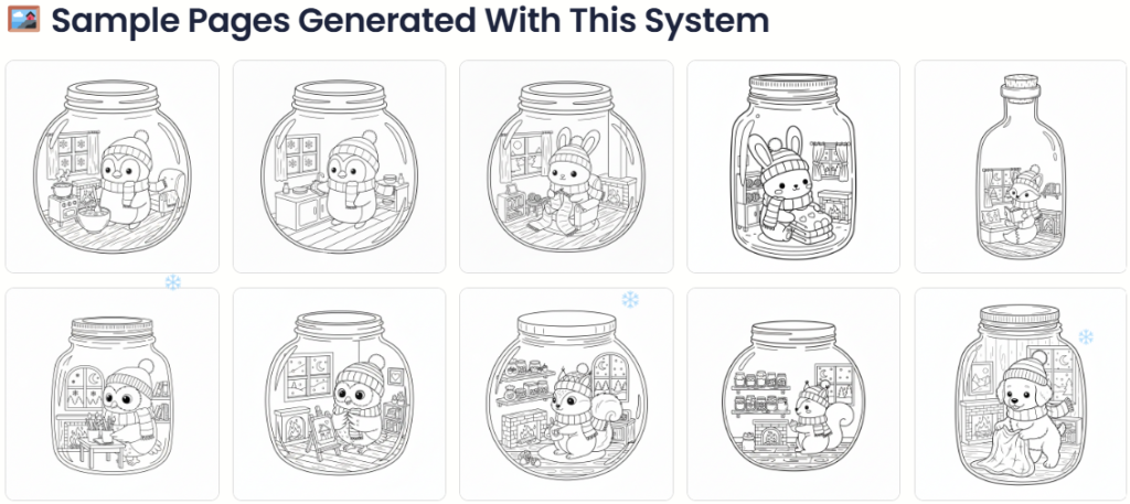 JarScape Prompts Kids Winter Starter