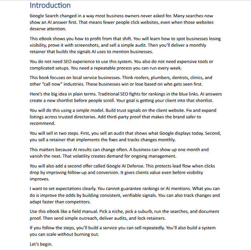 Gemini AI Top Ranker PLR