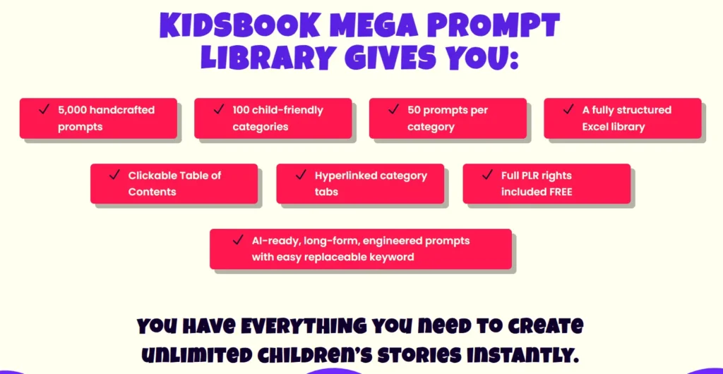 Kids Book Mega Prompt