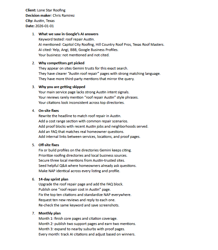 Gemini AI Top Ranker PLR