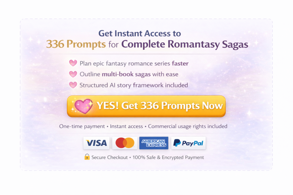336 Prompts for Complete Romantasy Sagas